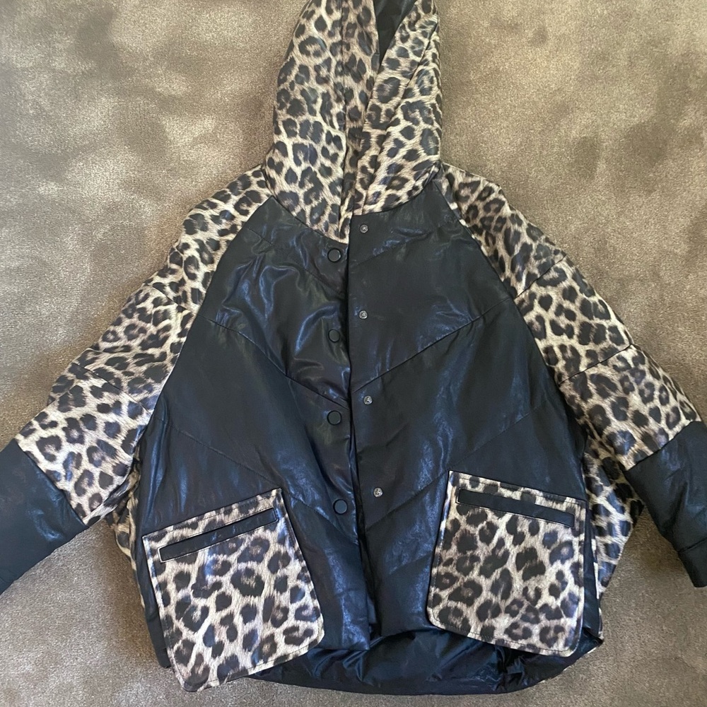 Denim AC Leather Jacket